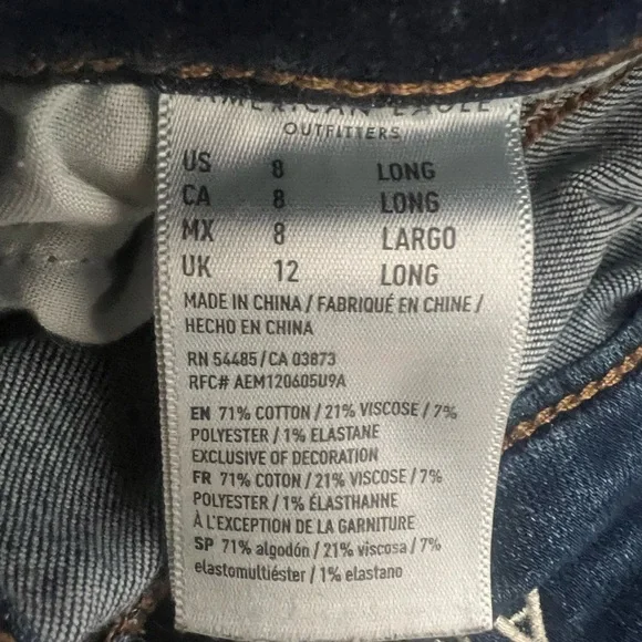American Eagle size 8 Long! Calling all Tall Girls! - Picture 9 of 9
